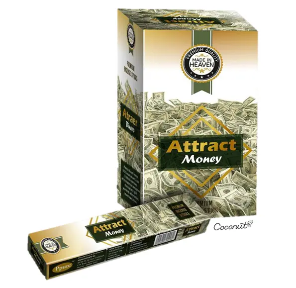 Incienso Made in Heaven Atrae Dinero $3.990xMayor