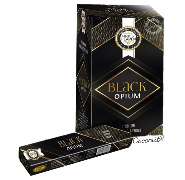 Incienso Made in Heaven Opium Negro $3.990xMayor