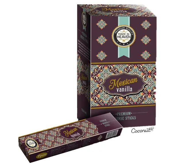 Incienso Made in Heaven Vainilla Mexicana $3.990xMayor