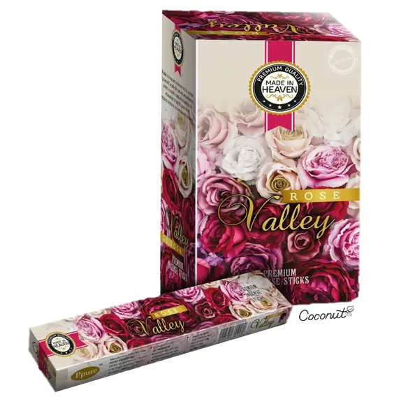 Incienso Made in Heaven Valle de Rosas $3.990xMayor
