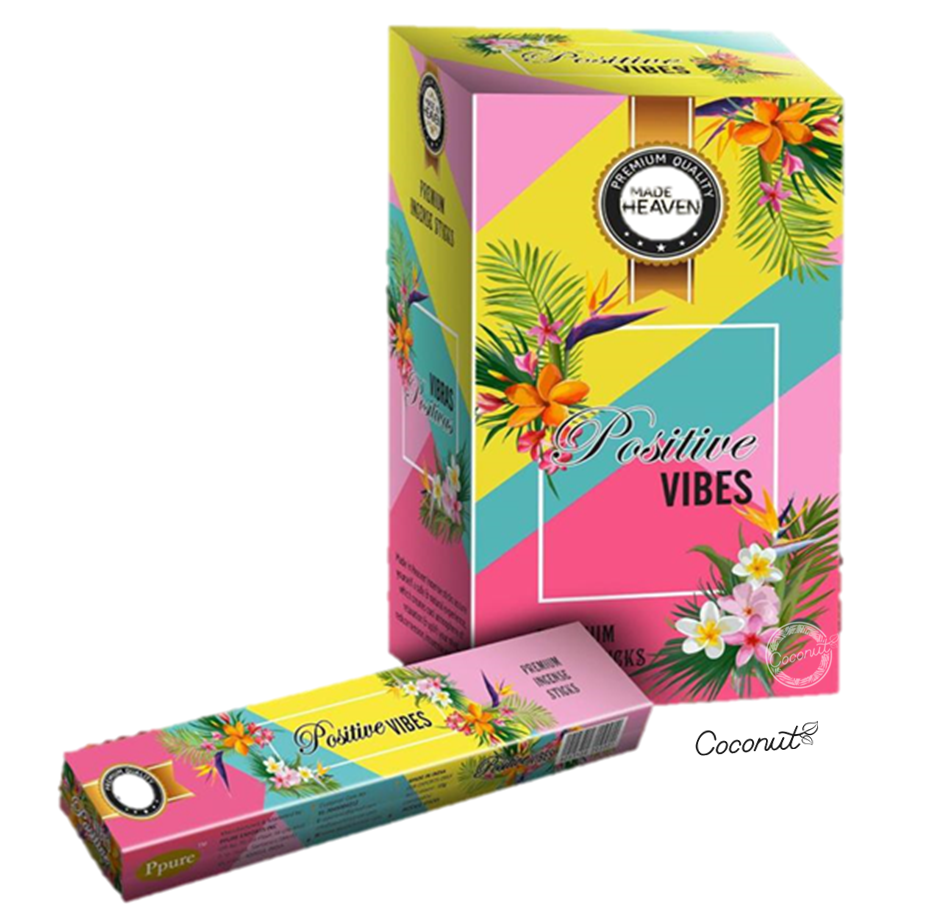 Incienso Made in Heaven Vibras Positivas $3.990xMayor
