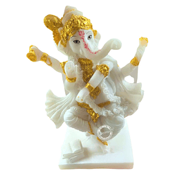 Ganesha Blanco y Dorado Grande $34.990xMayor