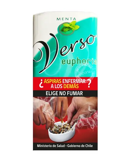 Tabaco Verso Menta $5.690xMayor