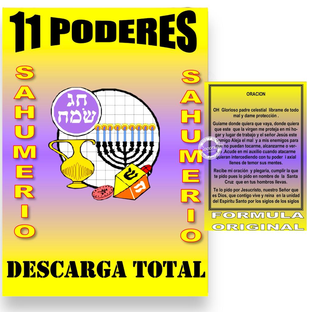 Sahumerio bolsa 11 Poderes $690xMayor