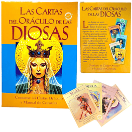 Cartas Oráculo de las Diosas $3.990xMayor