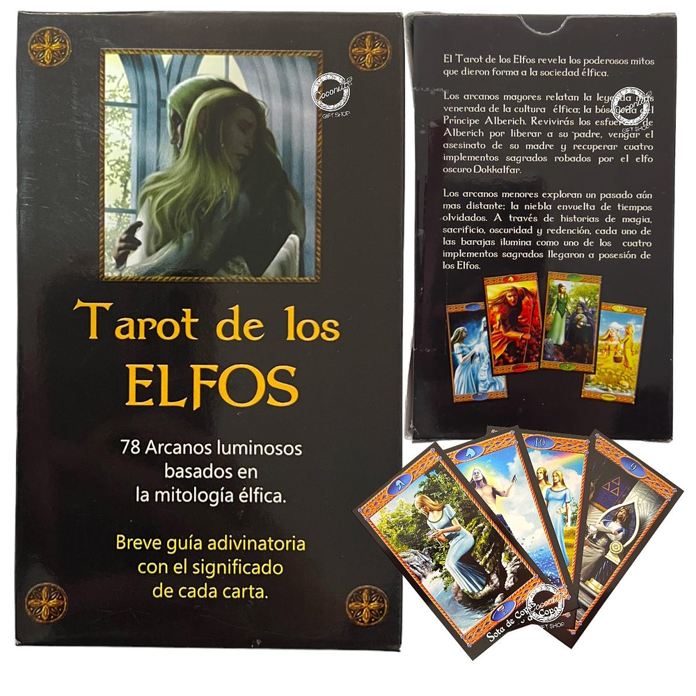 Cartas Tarot de los Elfos $3.990xMayor  