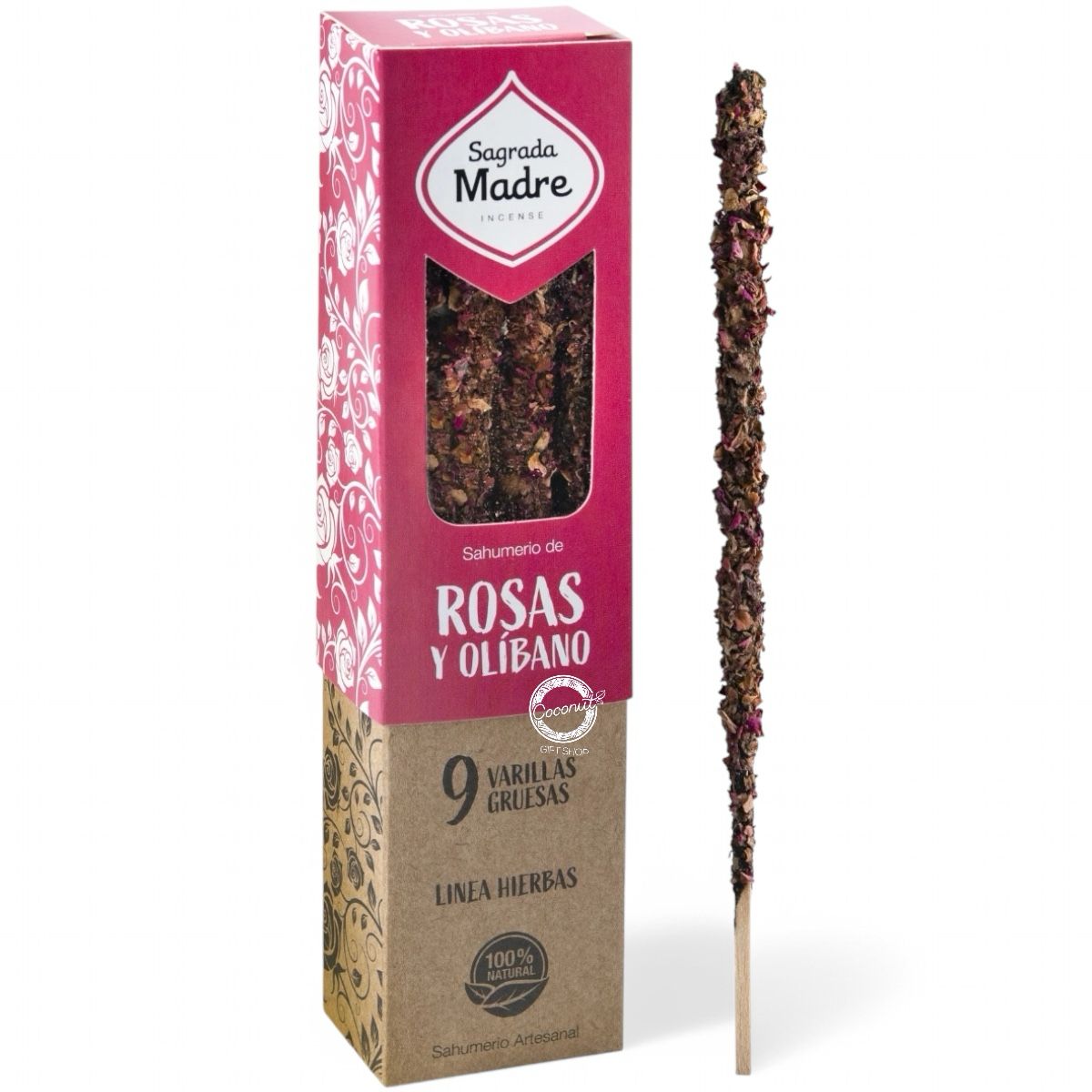 Sahumerio Rosas y Olíbano
