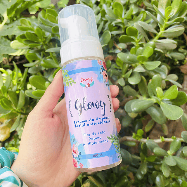 Espuma Facial Glowy 🌸✨