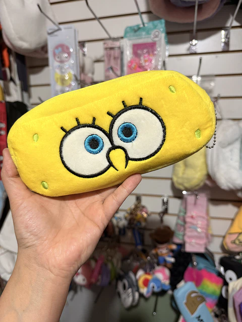 Estuche Bob Esponja de Felpa 