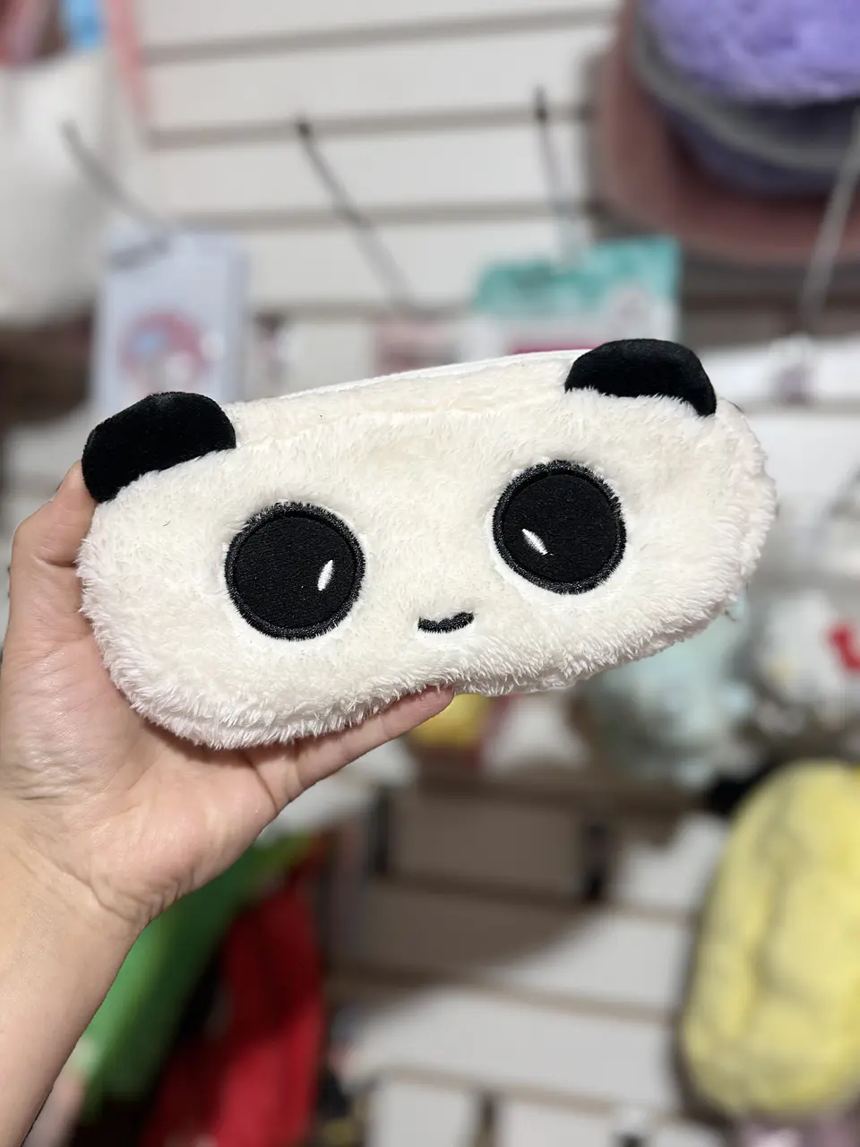 Estuche Panda de Felpa  1
