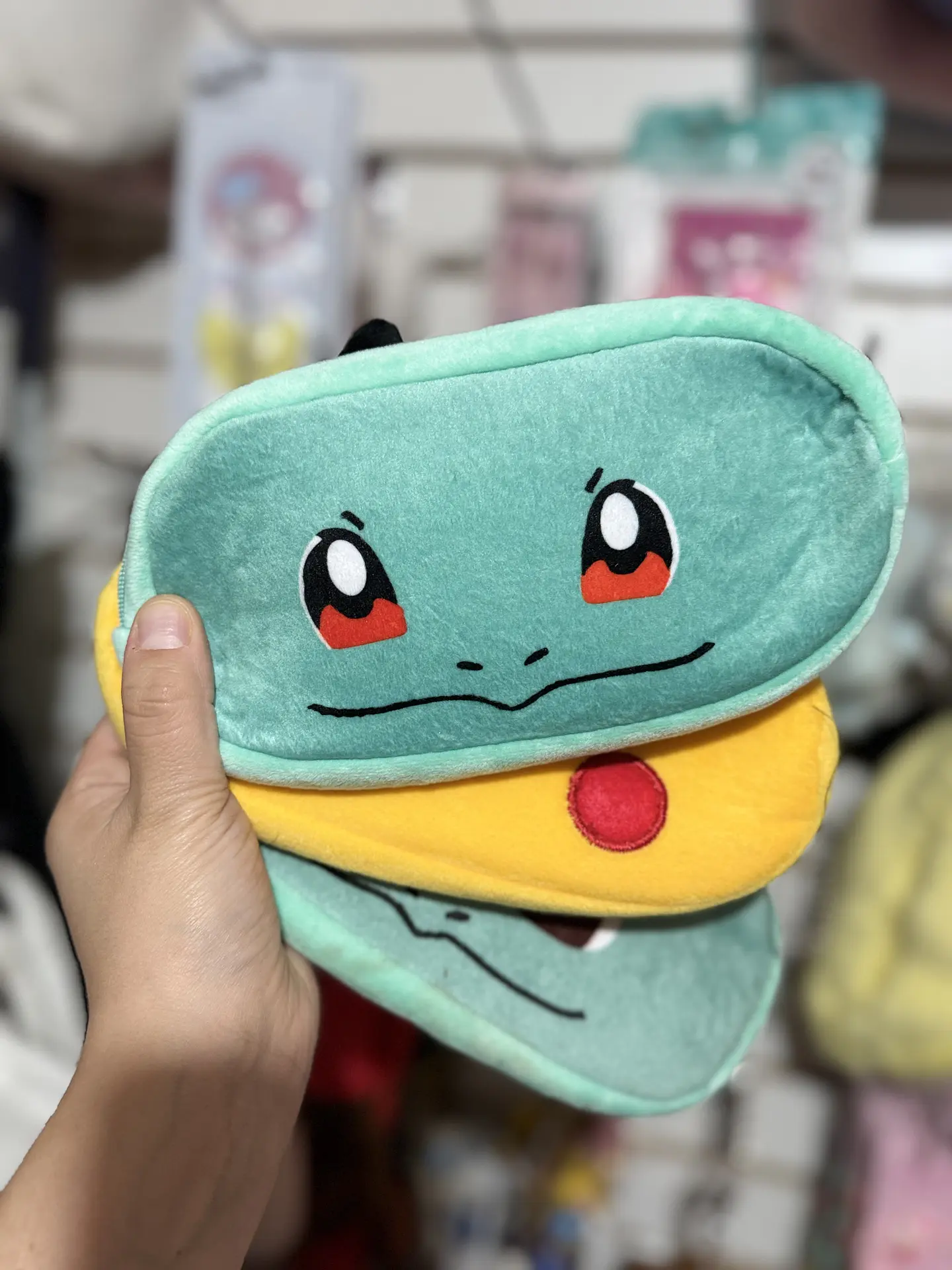 Estuche Squirtle Pokemon de Felpa 1