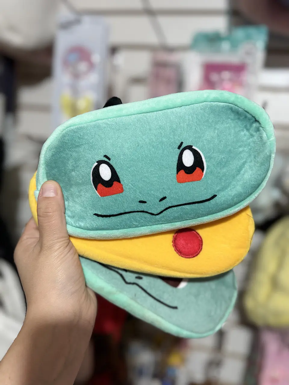Estuche Squirtle Pokemon de Felpa 1
