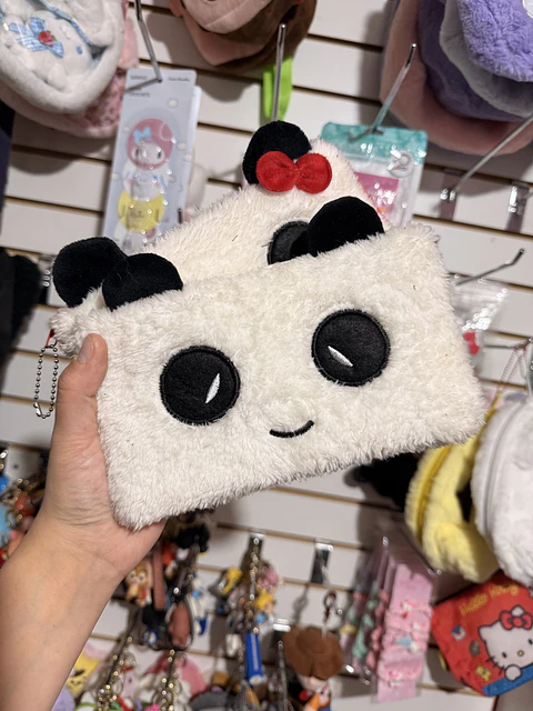 Estuche Panda Kawaii de Felpa