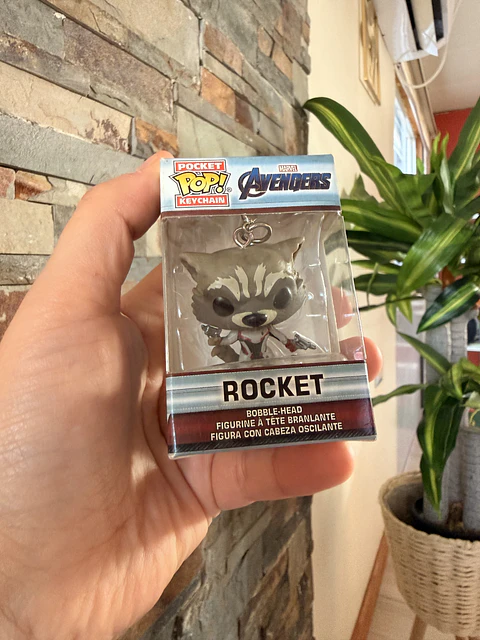  Llavero Funko Pocket Pop! Rocket – Avengers Marvel