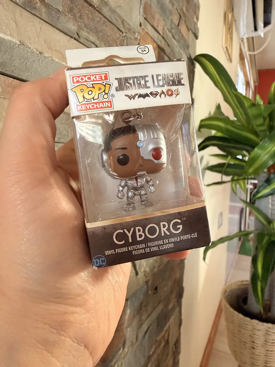 Llavero Pocket Pop! Cyborg – Justice League DC 1