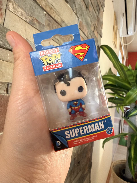 Llavero Pocket Pop! Superman – DC Comics