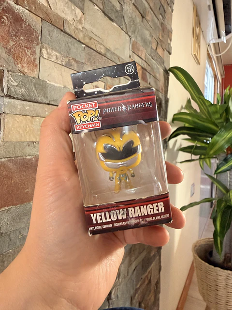 Llavero Pocket Pop! Yellow Ranger – Power Rangers