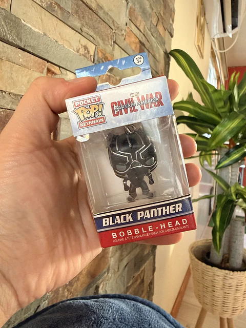 Llavero Pocket Pop! Black Panther – Marvel Civil War