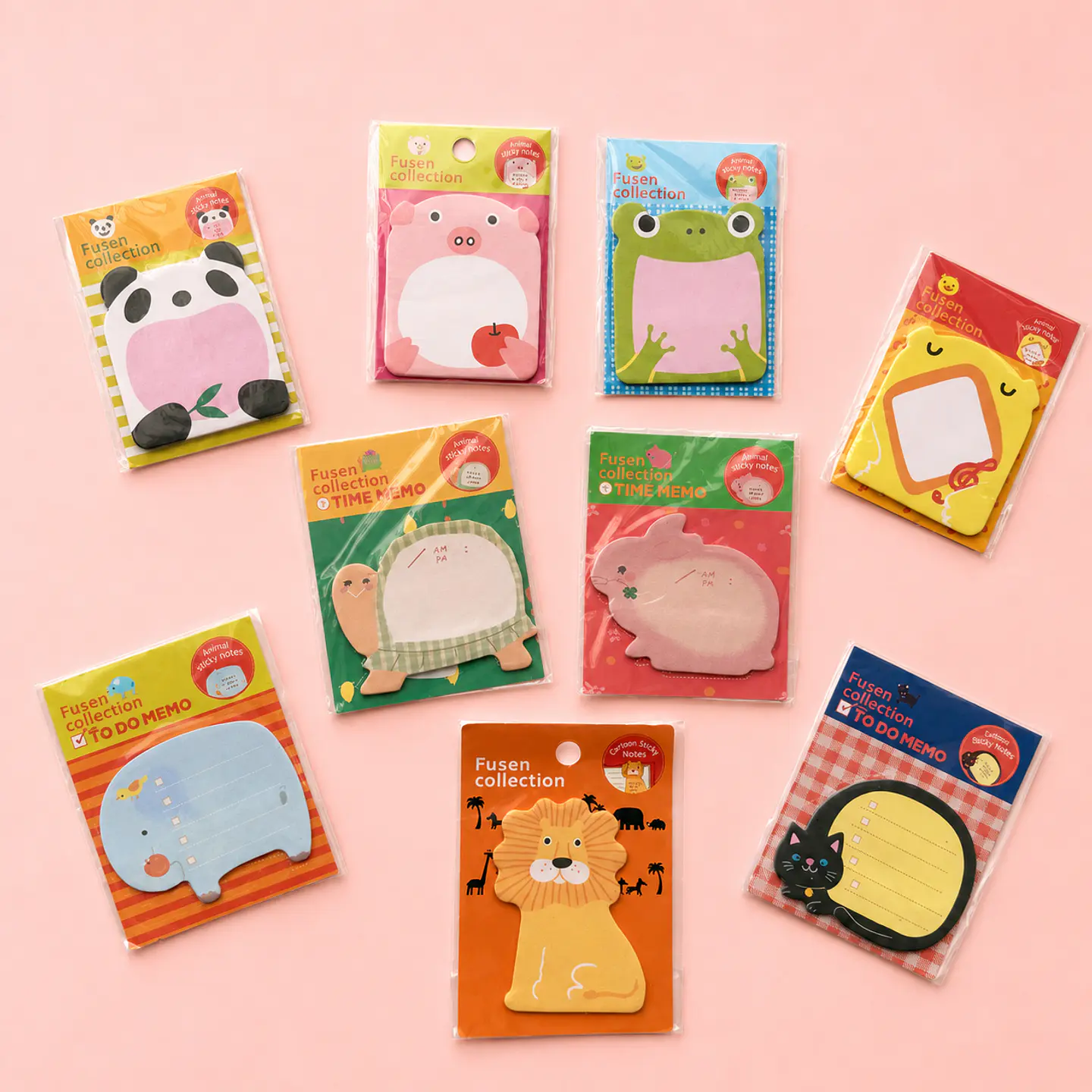 Notas Adhesivas - Post-it Animalitos Kawaii  1