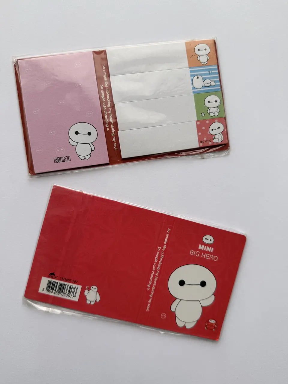Set de Notas Adhesivas- Post-it Baymax 1