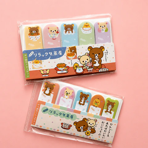Notas Adhesivas - Post-it  Rilakkuma.