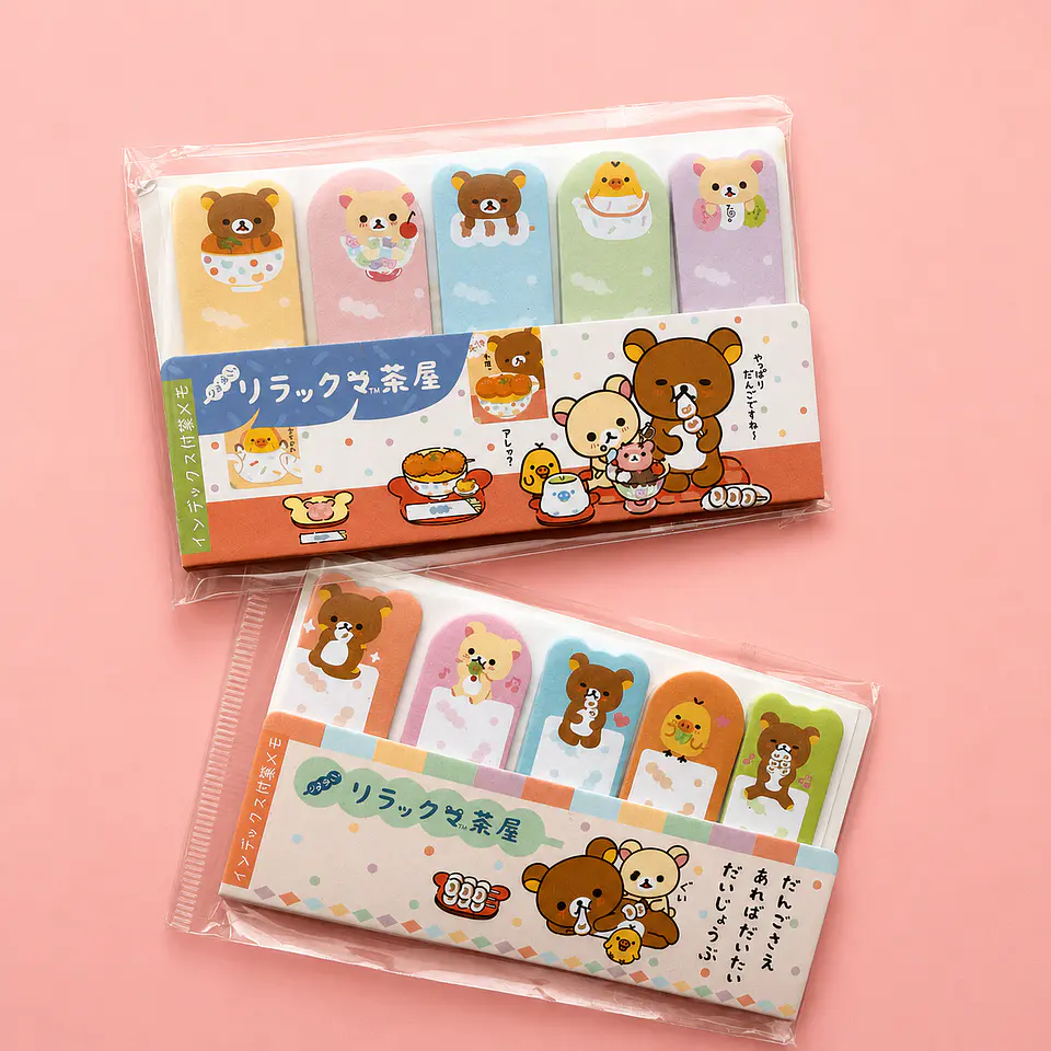 Notas Adhesivas - Post-it  Rilakkuma. 1