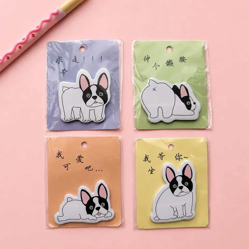 Notas Adhesivas - Post-it Bulldog Francés  1