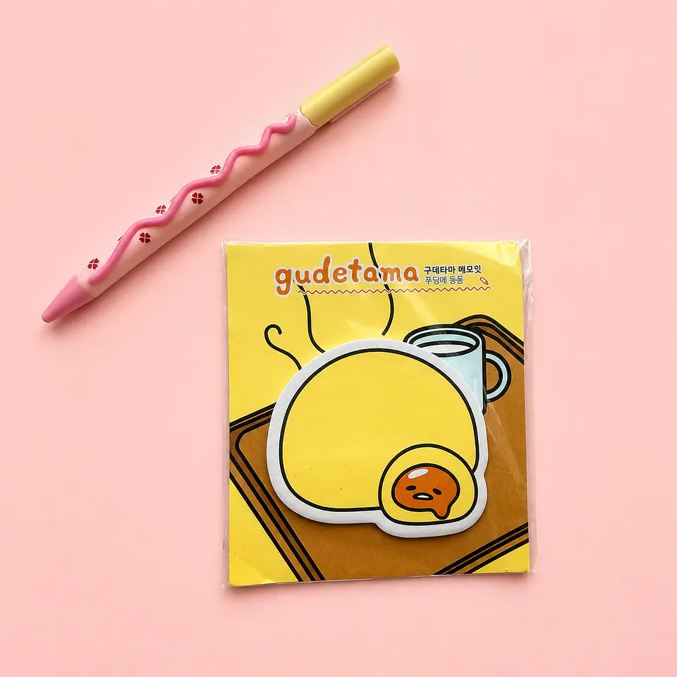 Notas Adhesivas - Post-it Gudetama – Huevo Frito 1
