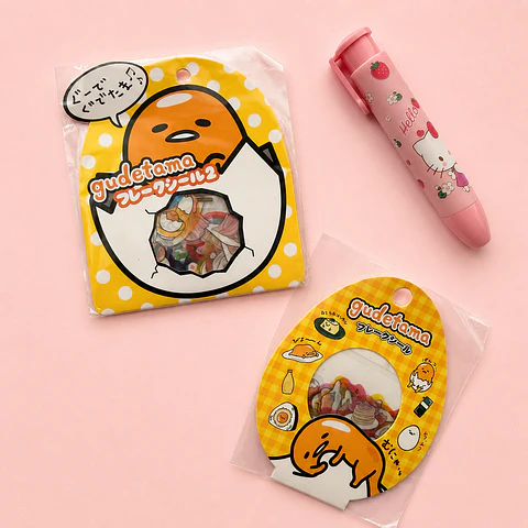 Set de Stickers Gudetama – Sanrio 