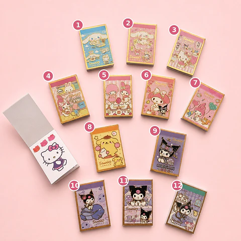  Libro de Stickers Sanrio Kawaii