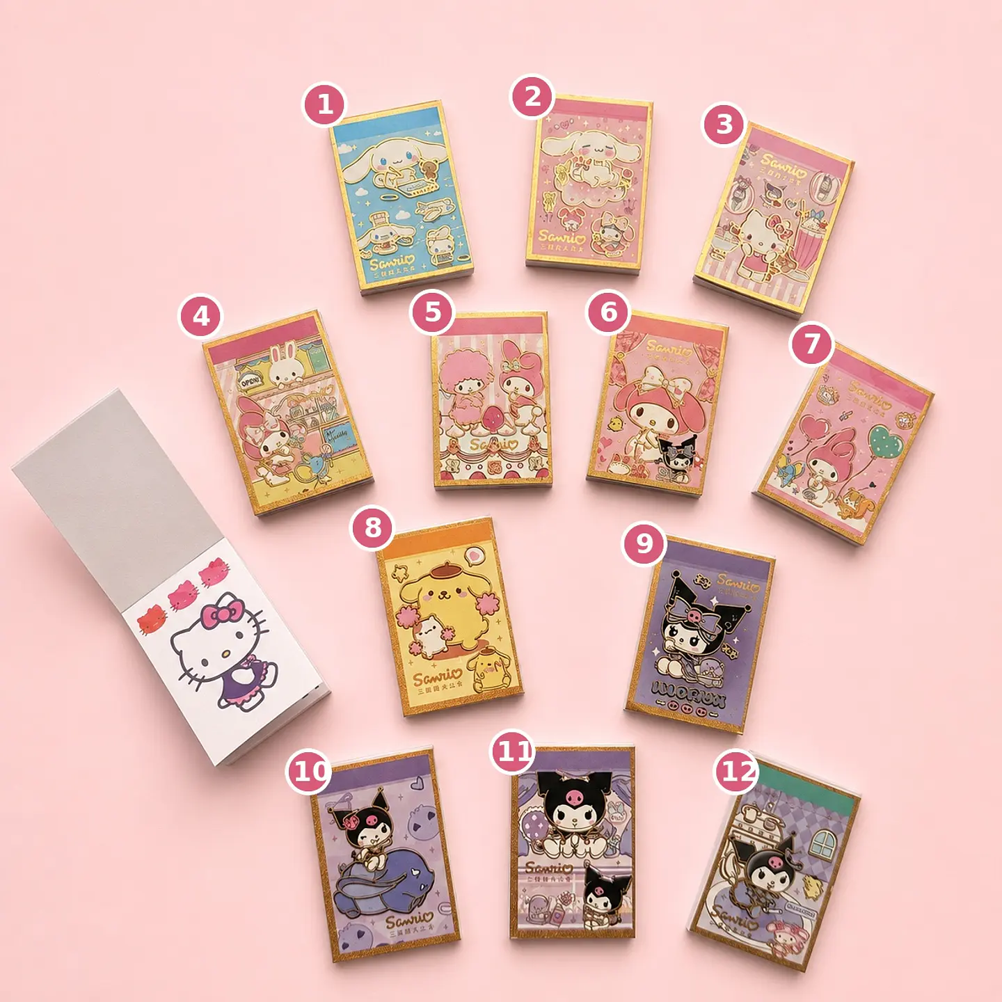 Libro de Stickers Sanrio Kawaii 1