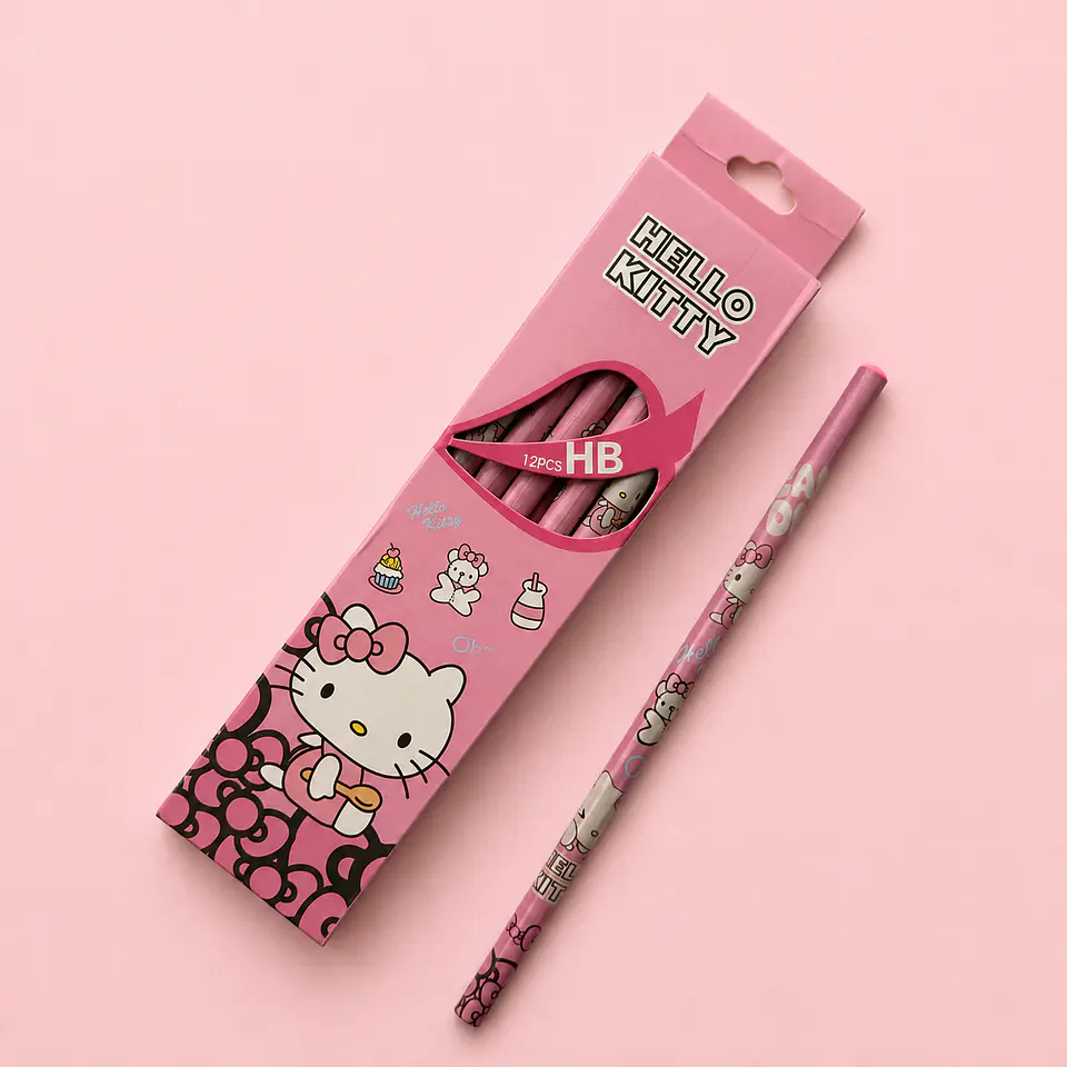Set 12 Lápices Grafito HB Kawaii – Sanrio  1
