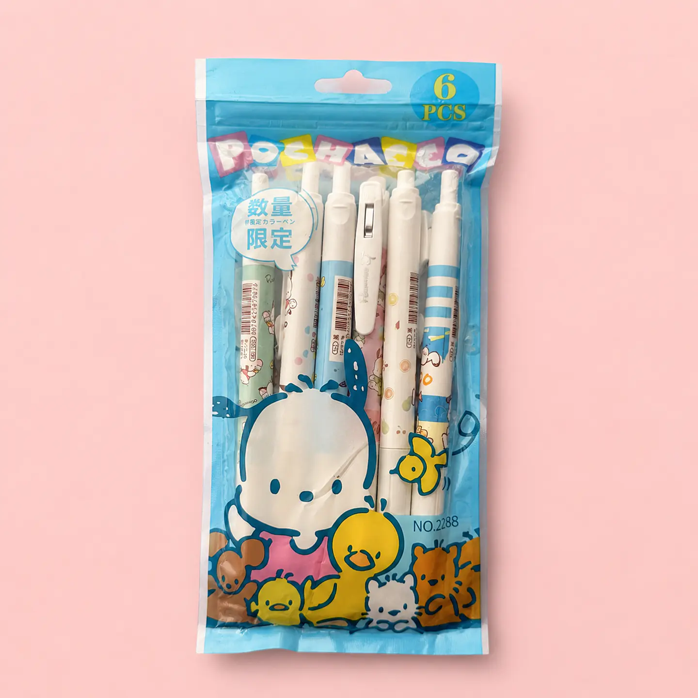 Set 6 Lápices de Tinta Sanrio – Pochacco  1