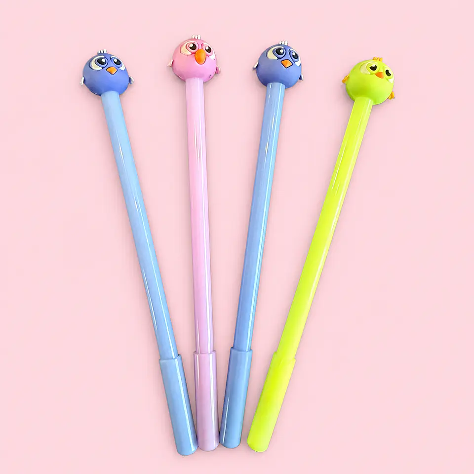  Lápiz de Tinta Pajaritos Kawaii  1