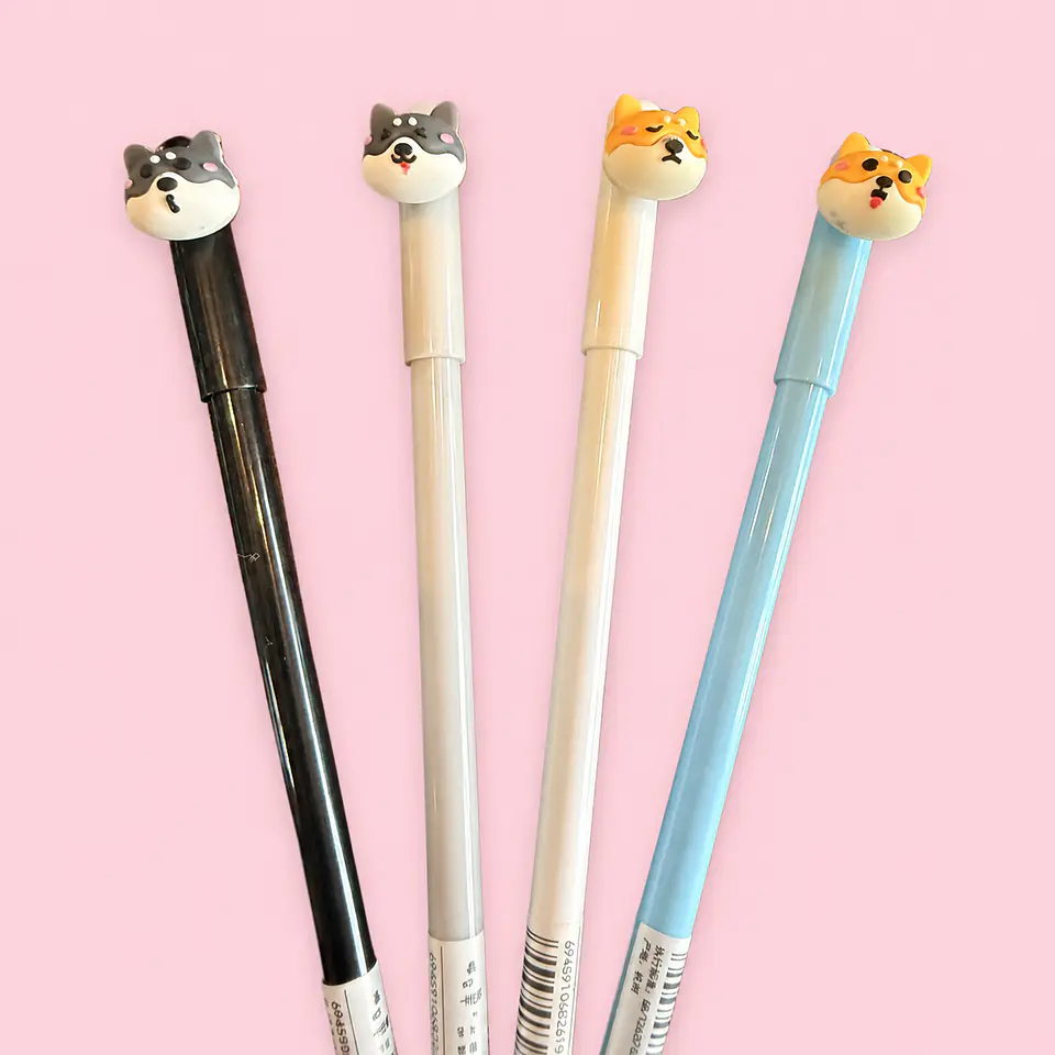 Lápiz de Tinta Shiba Inu Kawaii  1