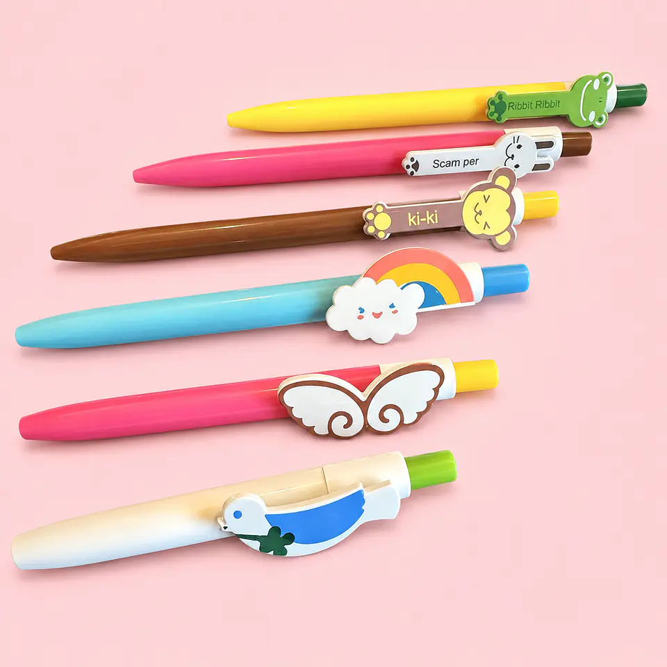 Lápiz Retráctil Kawaii – Diseños Variados 1