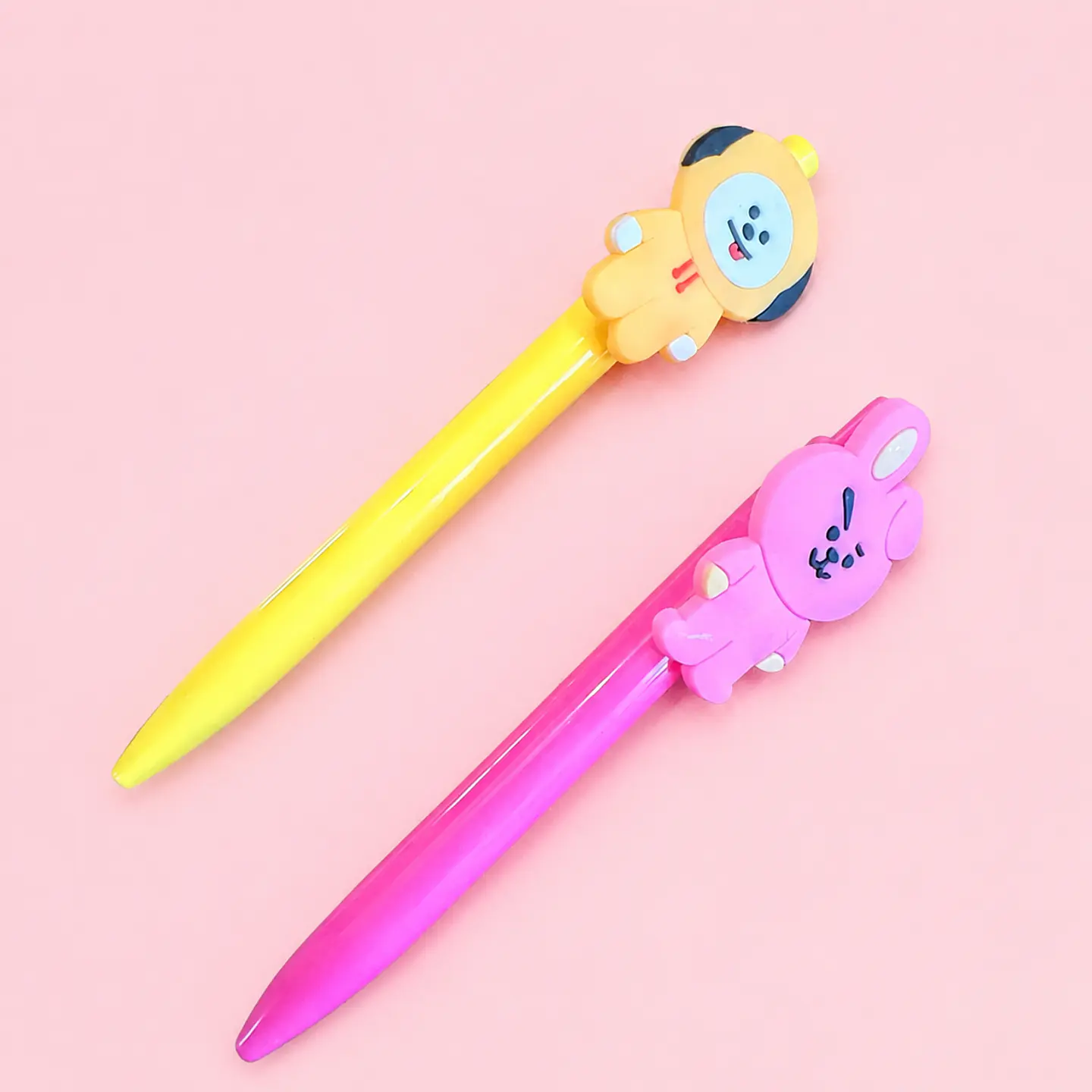 Lápiz Retráctil BT21 – Cooky y Chimmy 1