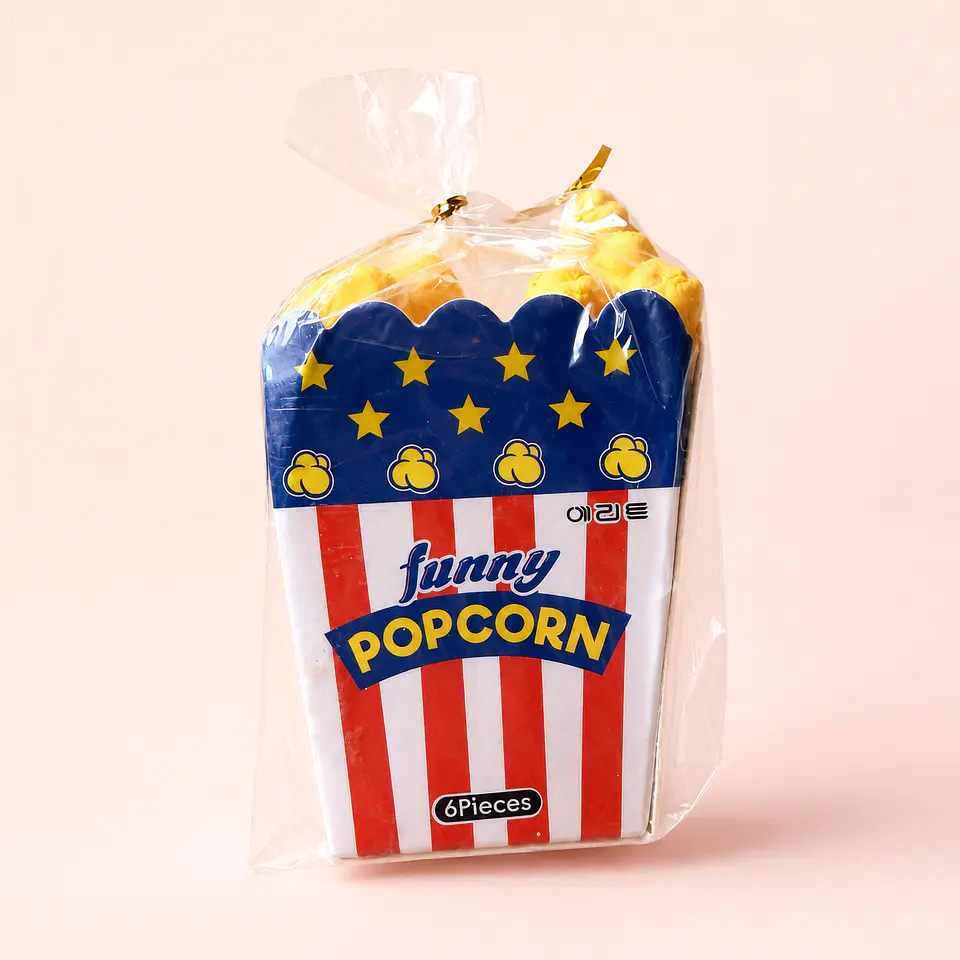 Set de Gomas de Borrar Popcorn 1