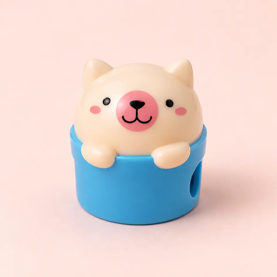 Sacapuntas Perrito Kawaii con Depósito 1
