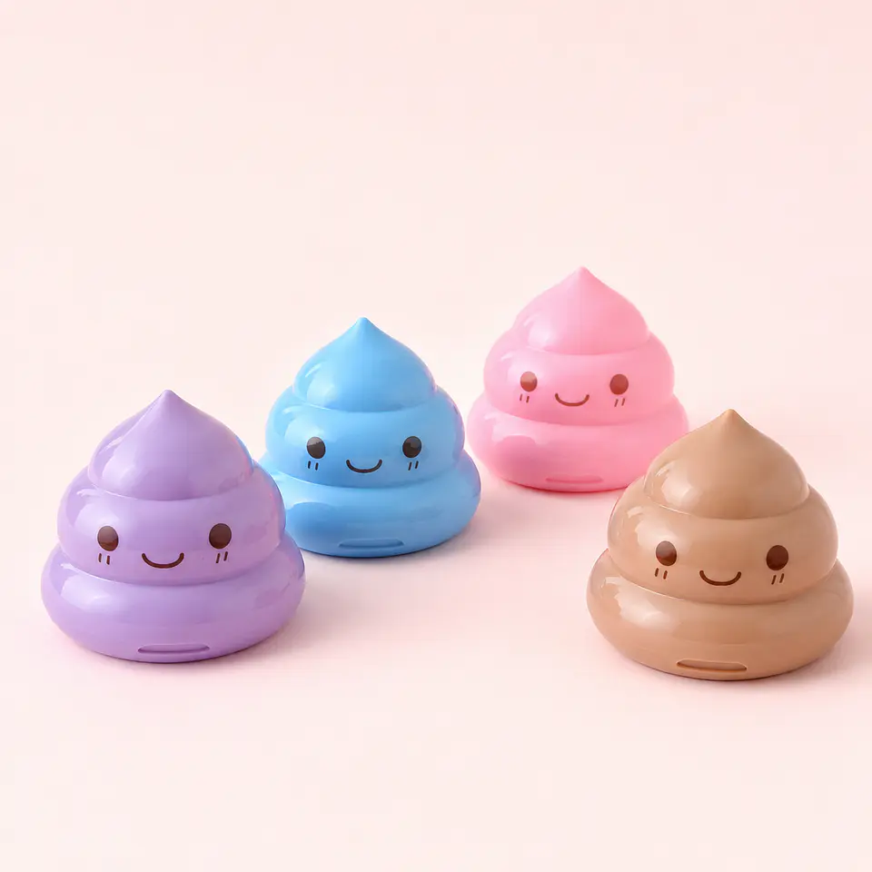 Sacapuntas Popó Kawaii con Depósito  1