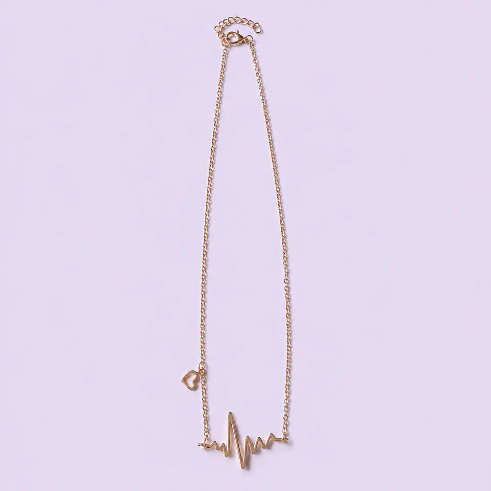 Collar Latido de Corazón – Acero Quirúrgico 1