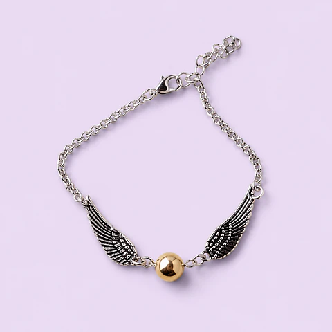  Pulsera Snitch Dorada – Acero Quirúrgico