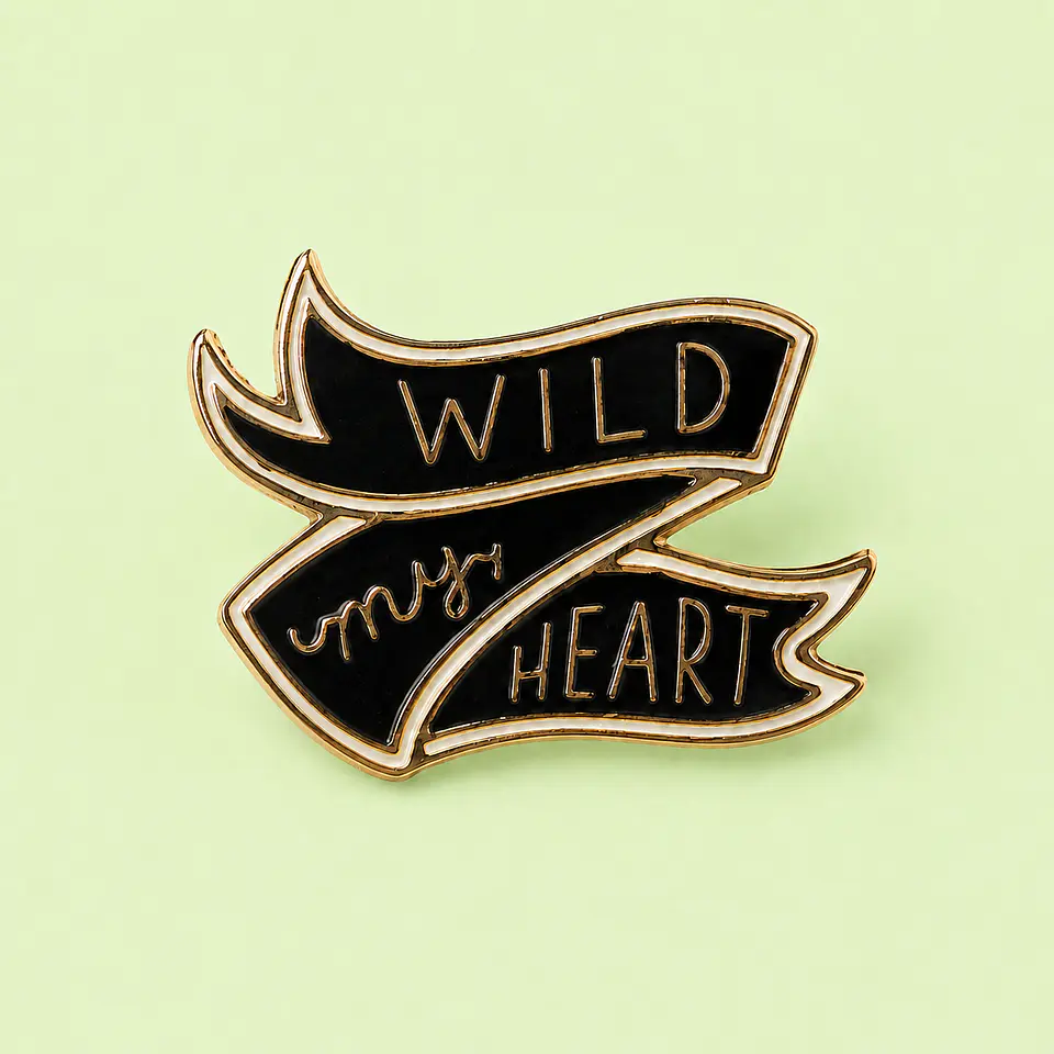 Pin Metálico Wild at Heart 1