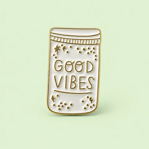 Pin Metálico Good Vibes