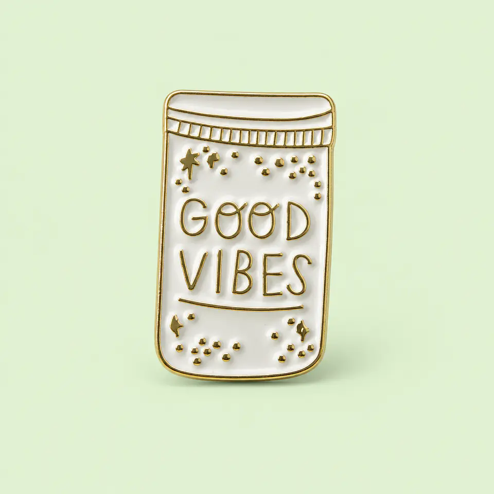Pin Metálico Good Vibes 1