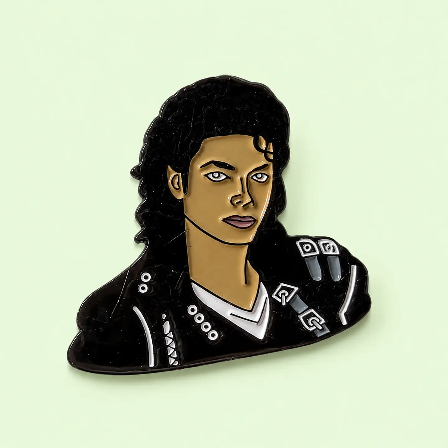 Pin Metálico Michael Jackson – Bad 1