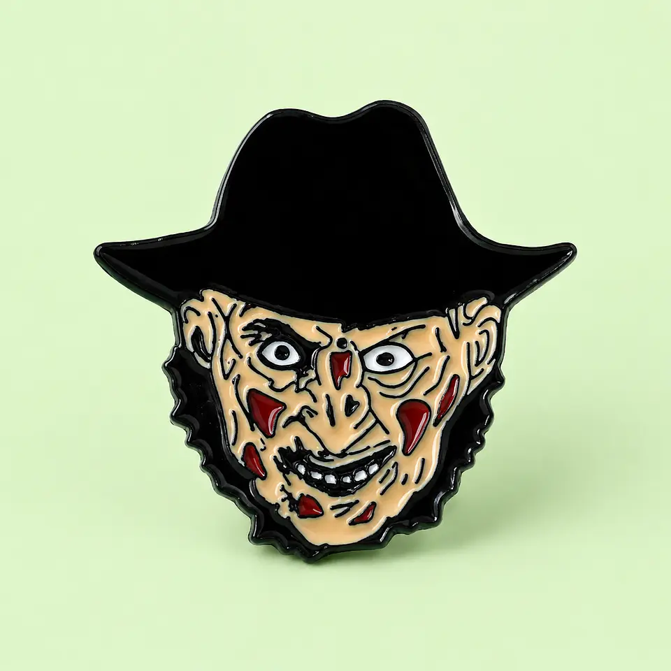 Pin Metálico Freddy Krueger – Pesadilla en Elm Street  1