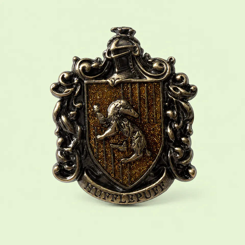 Pin Metálico Grande Hufflepuff – Harry Potter 1