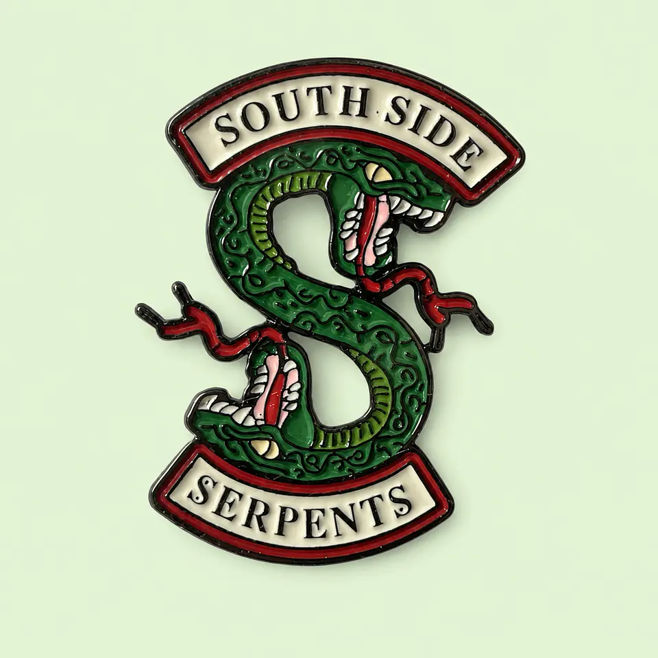 Pin Metálico South Side Serpents – Riverdale 1