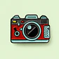 Pin Metálico Cámara Fotográfica – 2 Diseños  - Miniatura 2